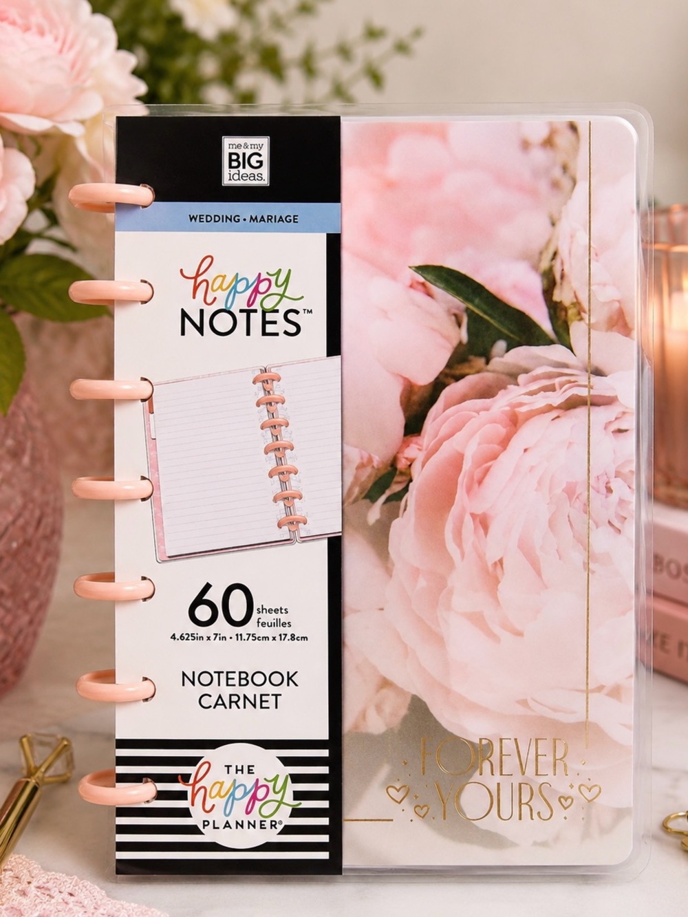 The Happy Planner Mini Happy Notes Forever Yours Wedding Collection